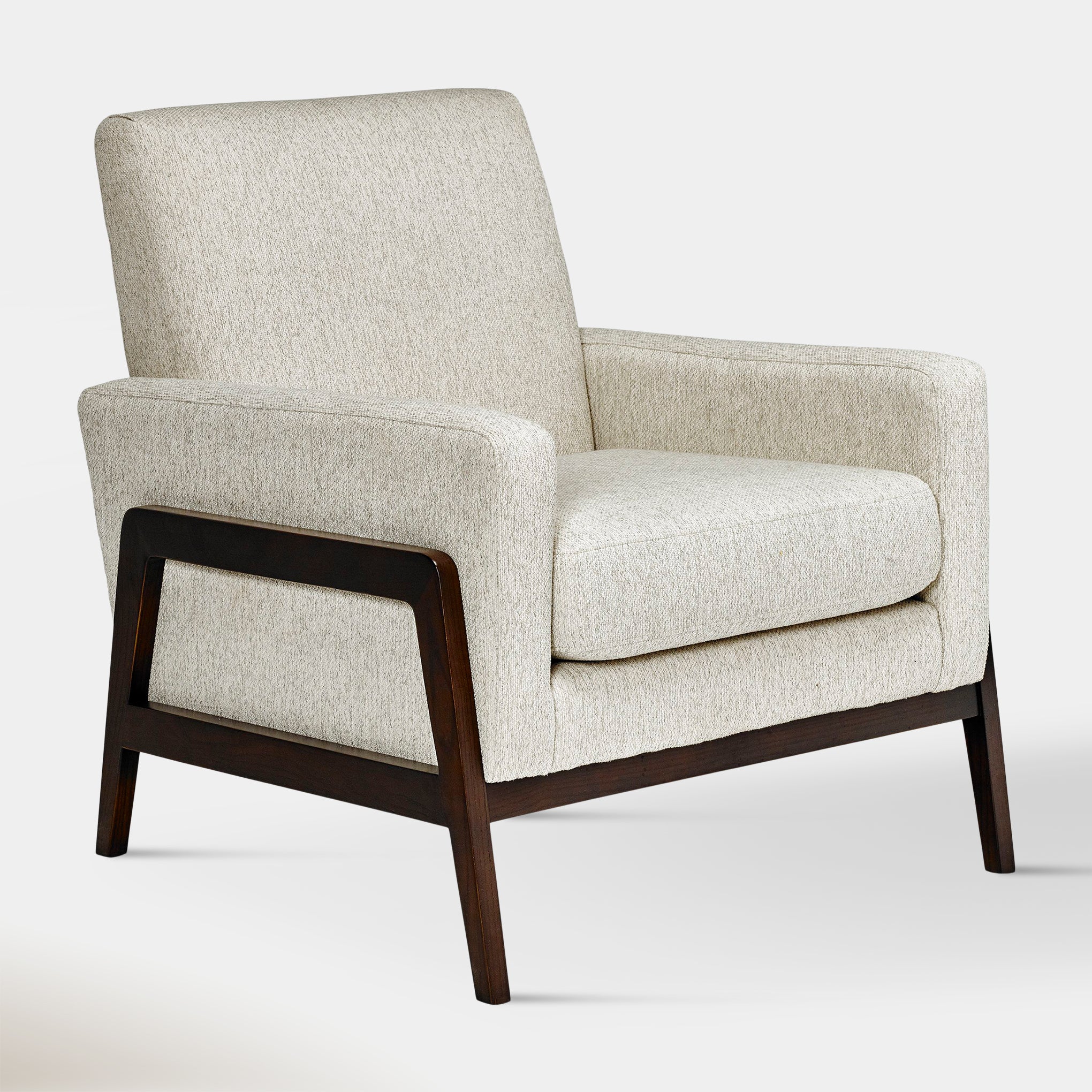 Declan Lounge Chair - Cream | Hoft Home