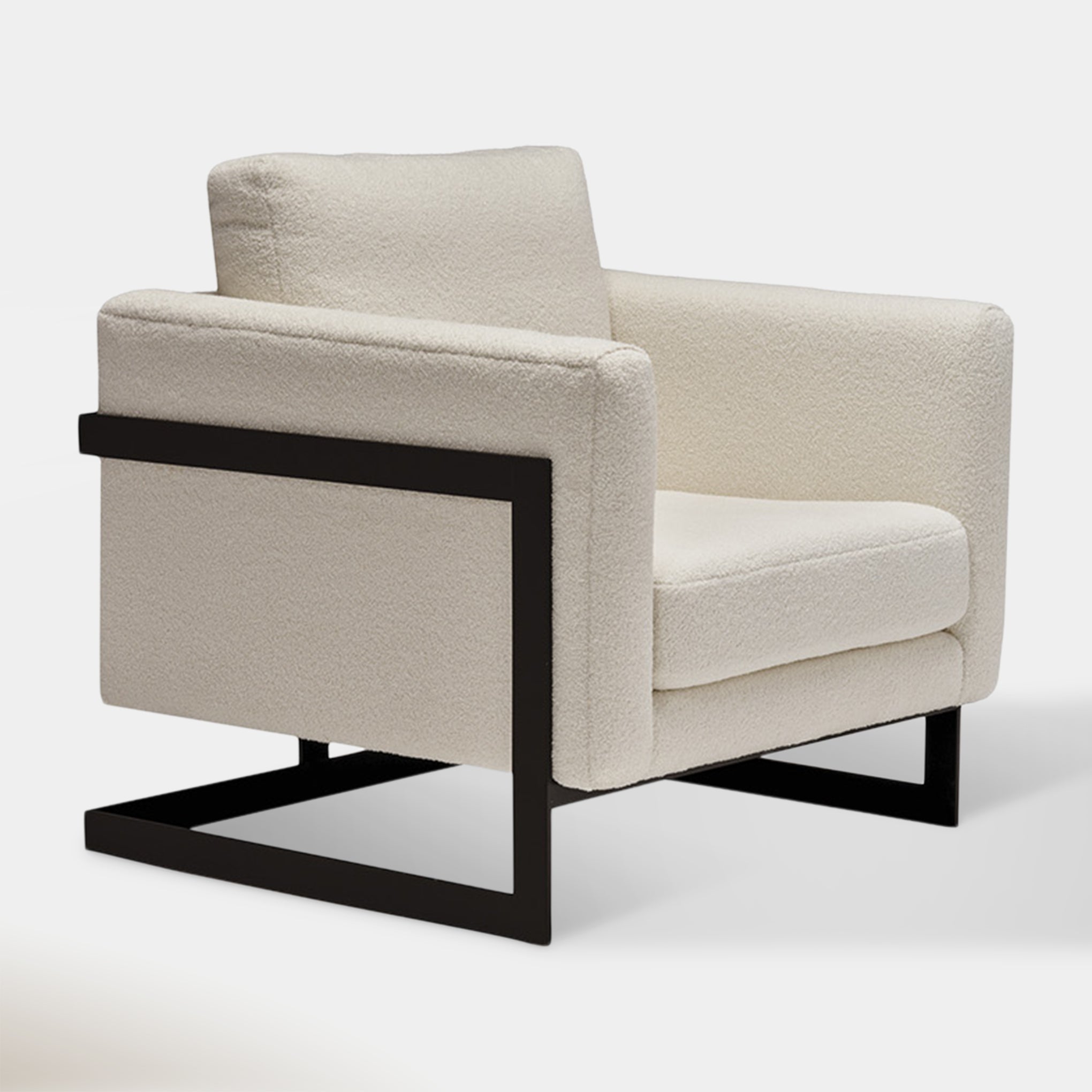 Mav Lounge Chair - Cream | Hoft Home