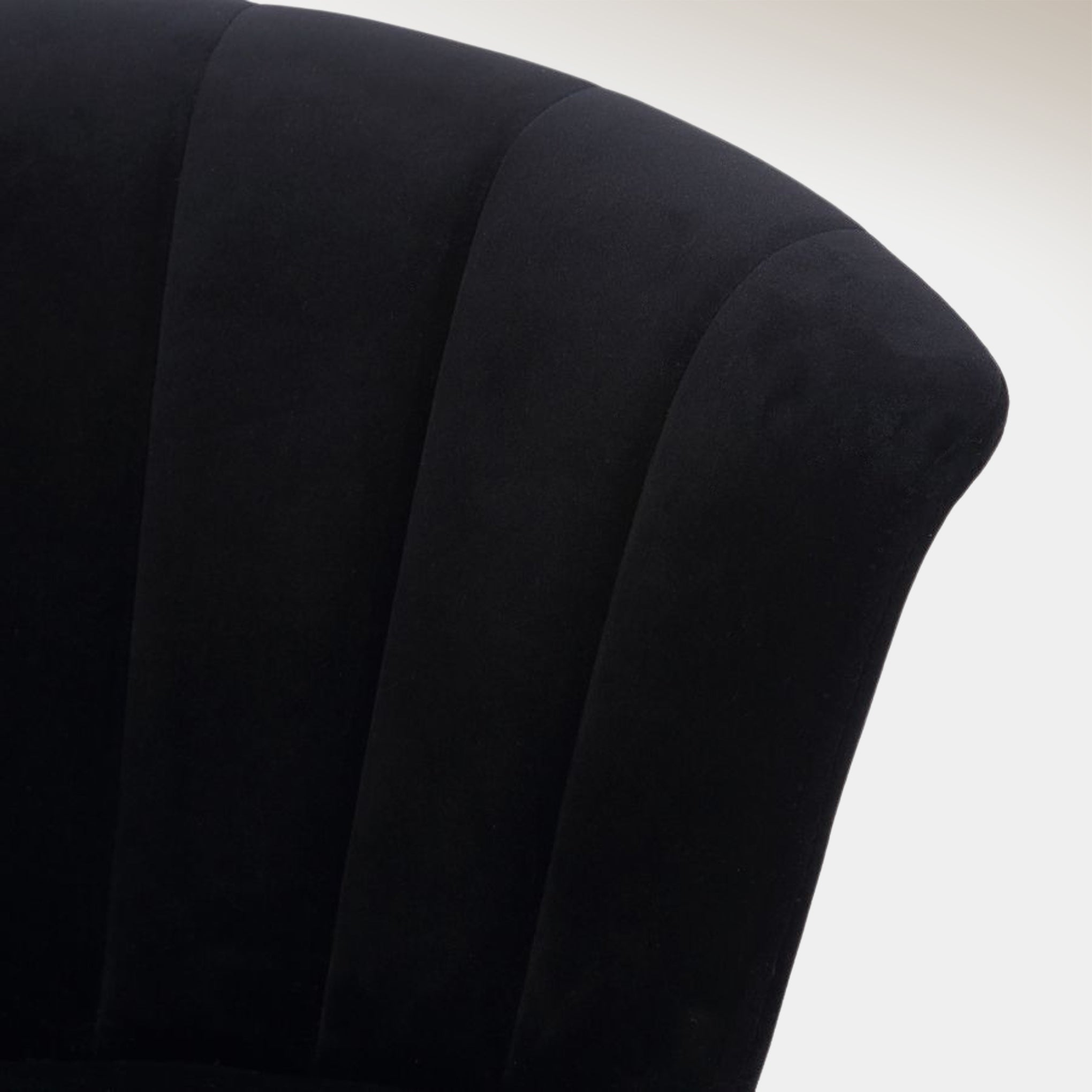 Monaco Counter Stool - Black Velvet | Hoft Home