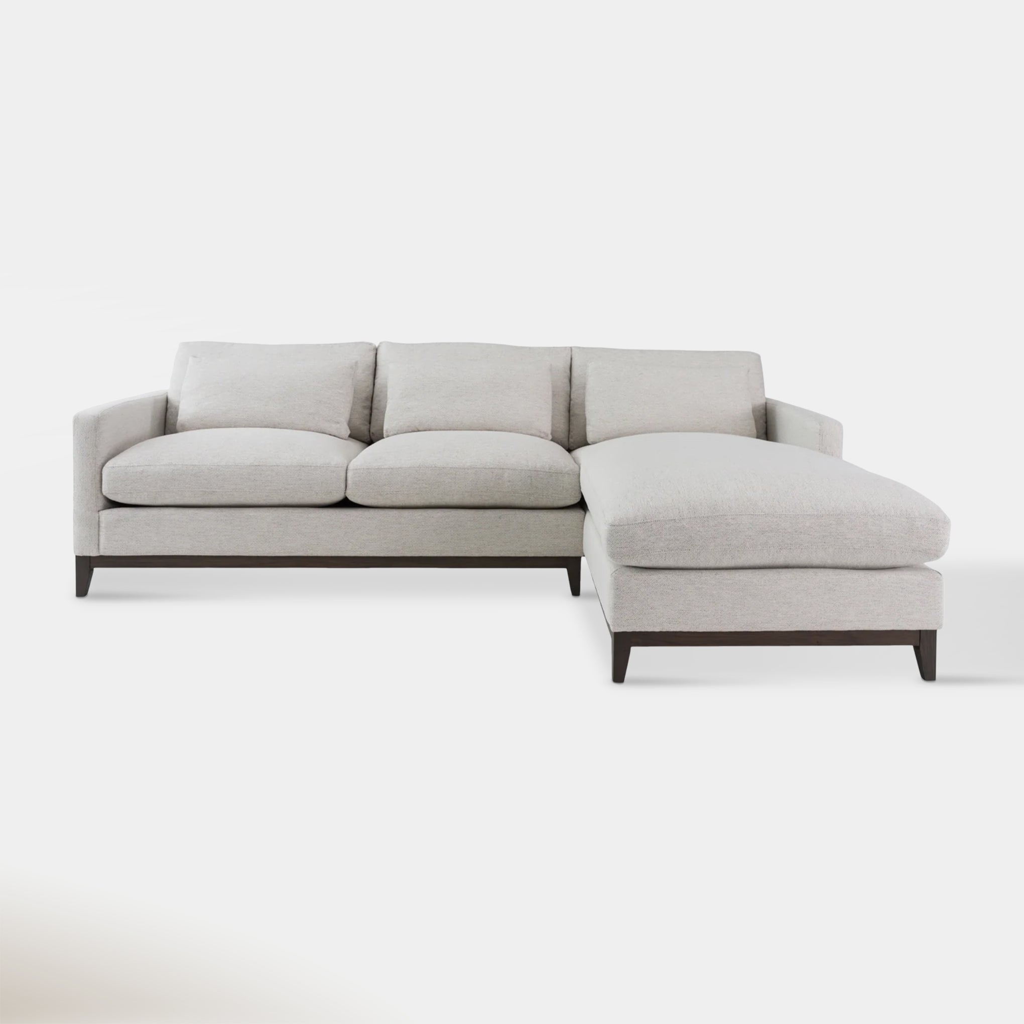 Olave Sectional Sofa - Travertine Cream | Hoft Home