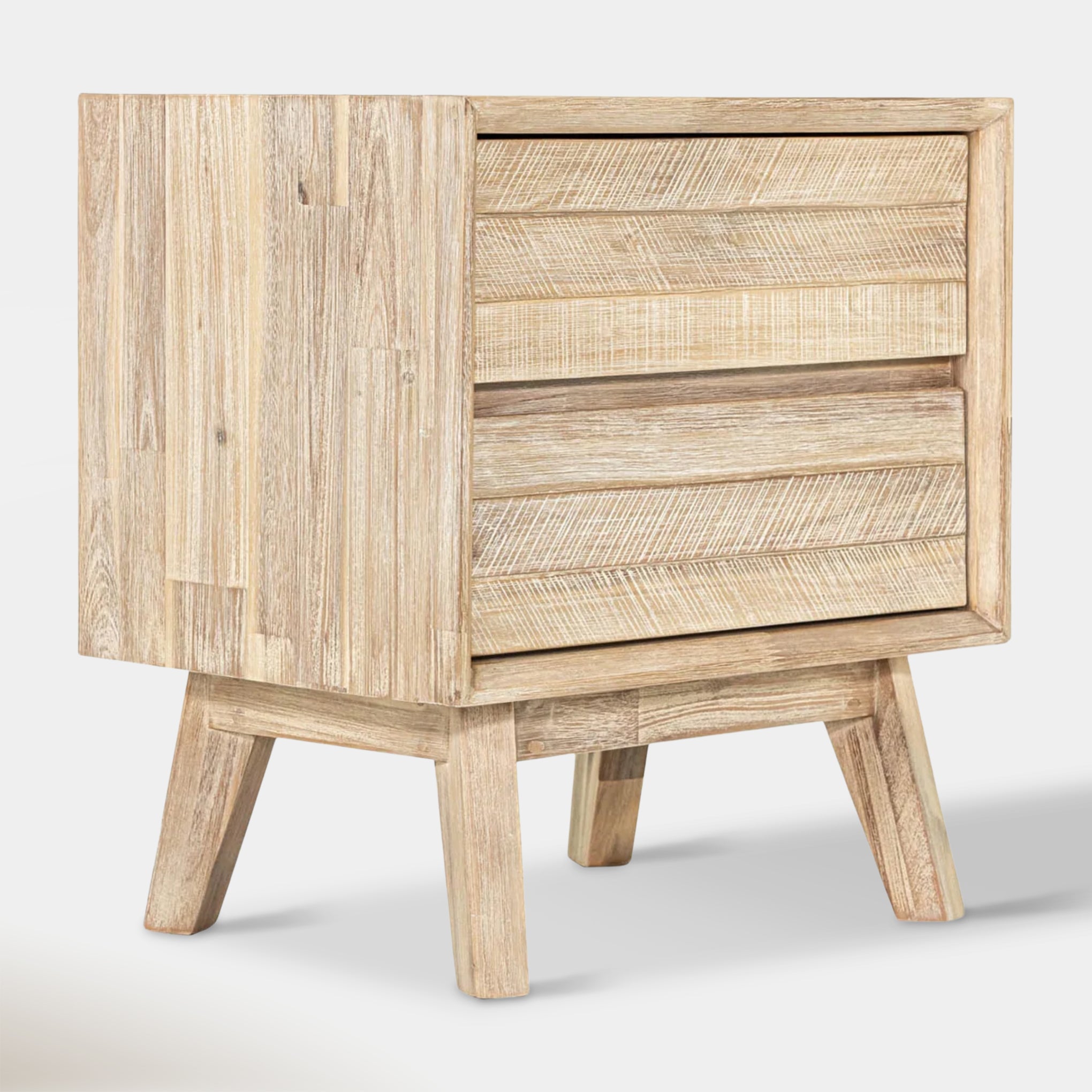 Soleil 2 Drawer Nightstand | Hoft Home