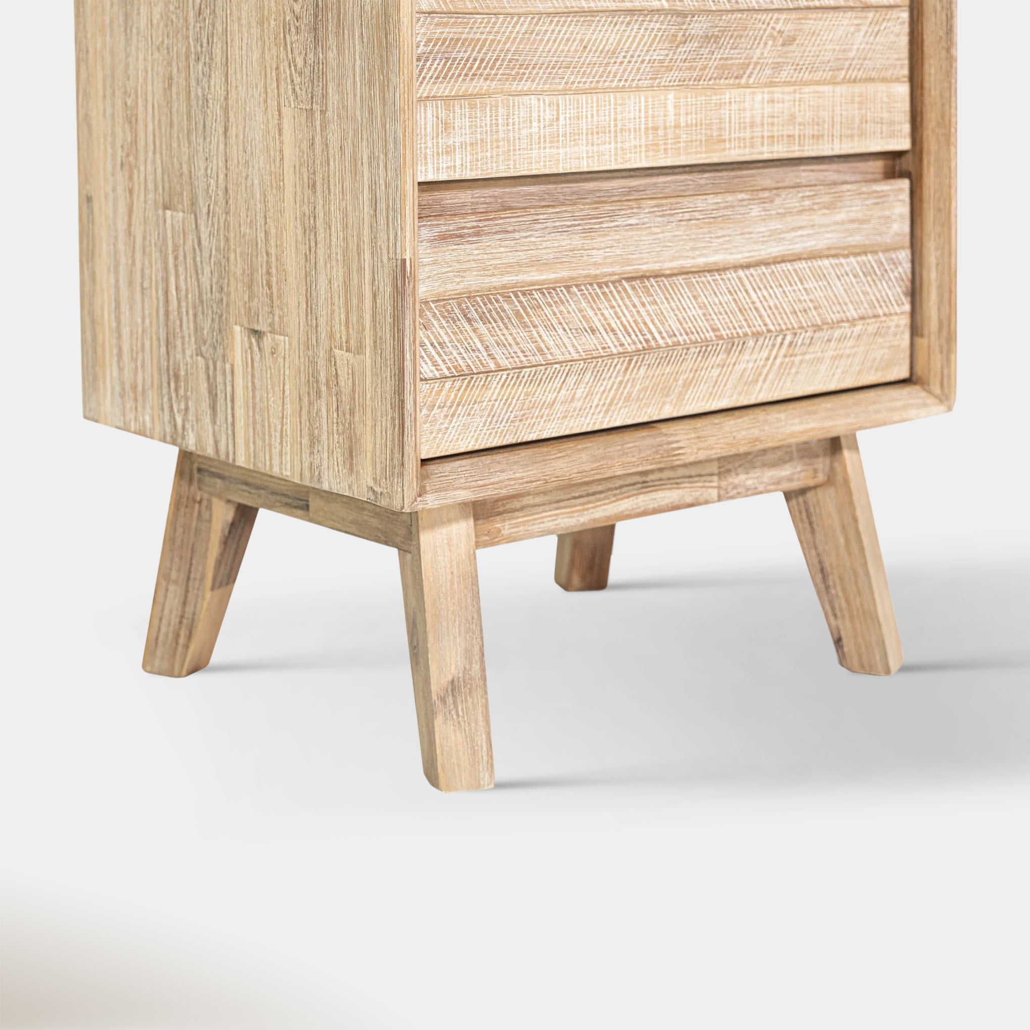 Soleil 2 Drawer Nightstand | Hoft Home