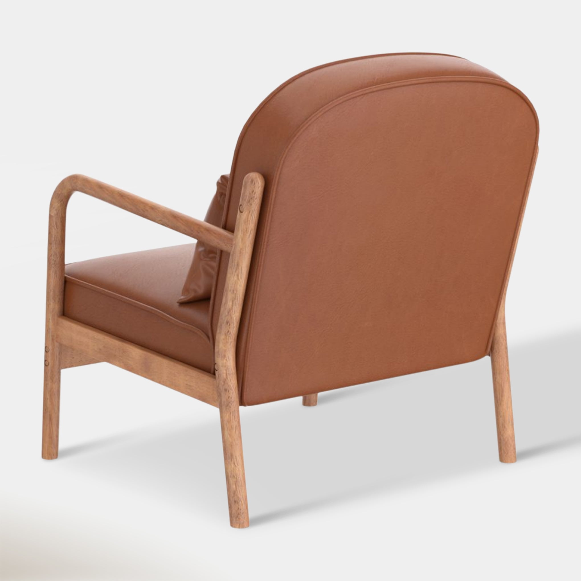 Theron Accent Chair - Saddle | Hoft Home