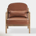 Theron Accent Chair - Saddle | Hoft Home