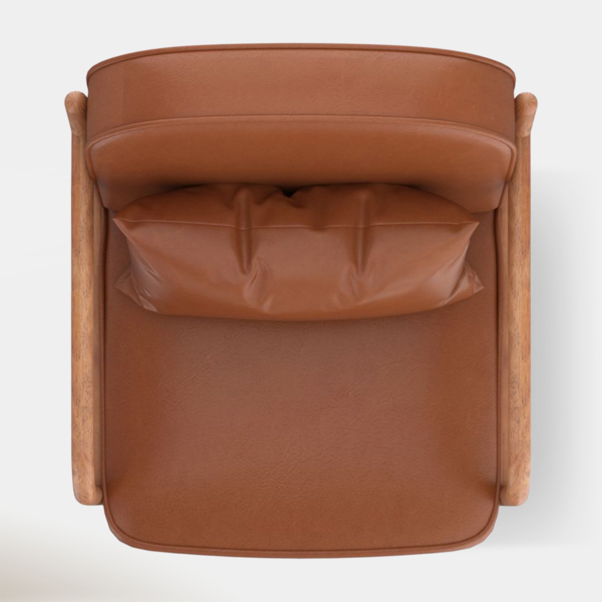 Theron Accent Chair - Saddle | Hoft Home