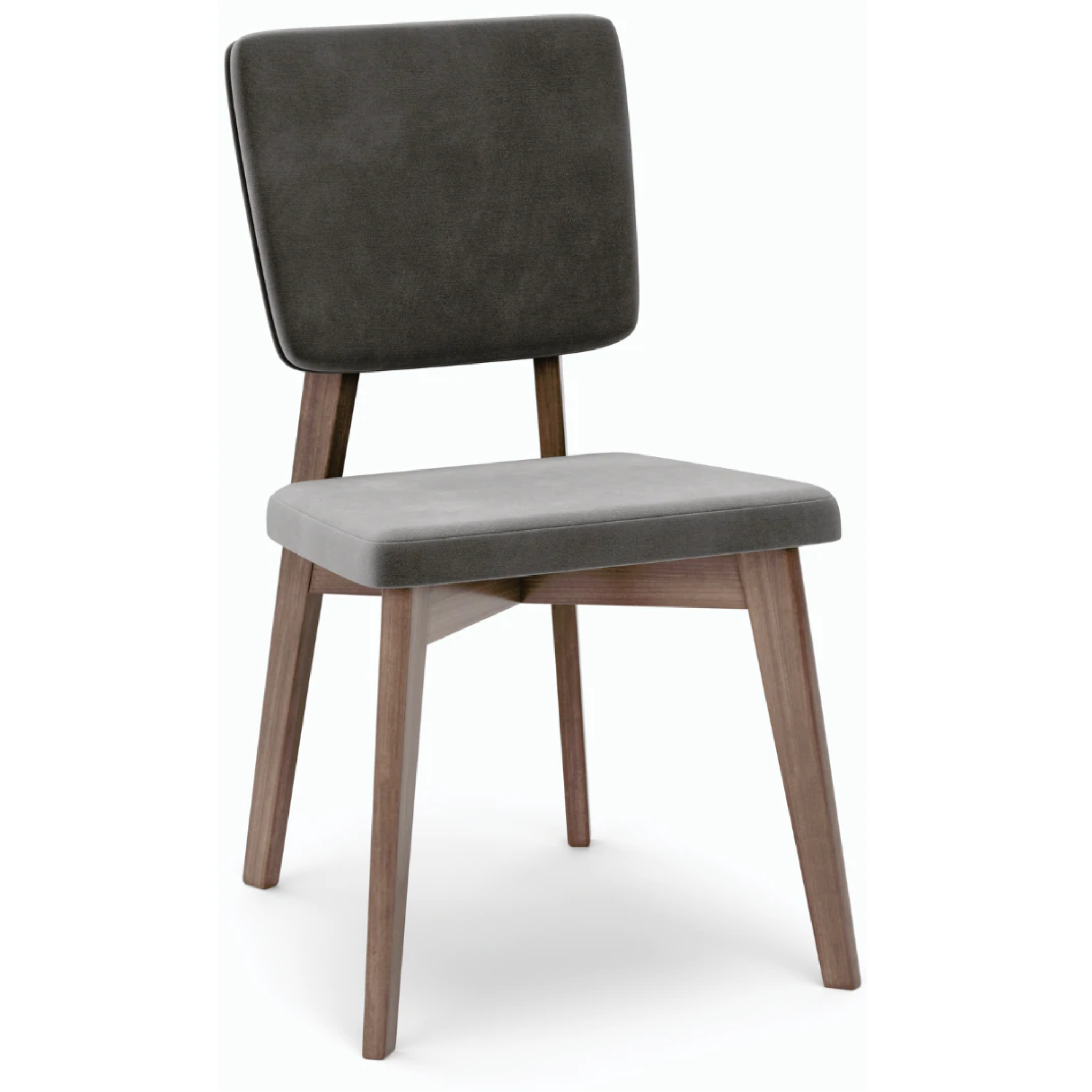 Jakob Dining Chair - Walnut & Iron | Hoft Home