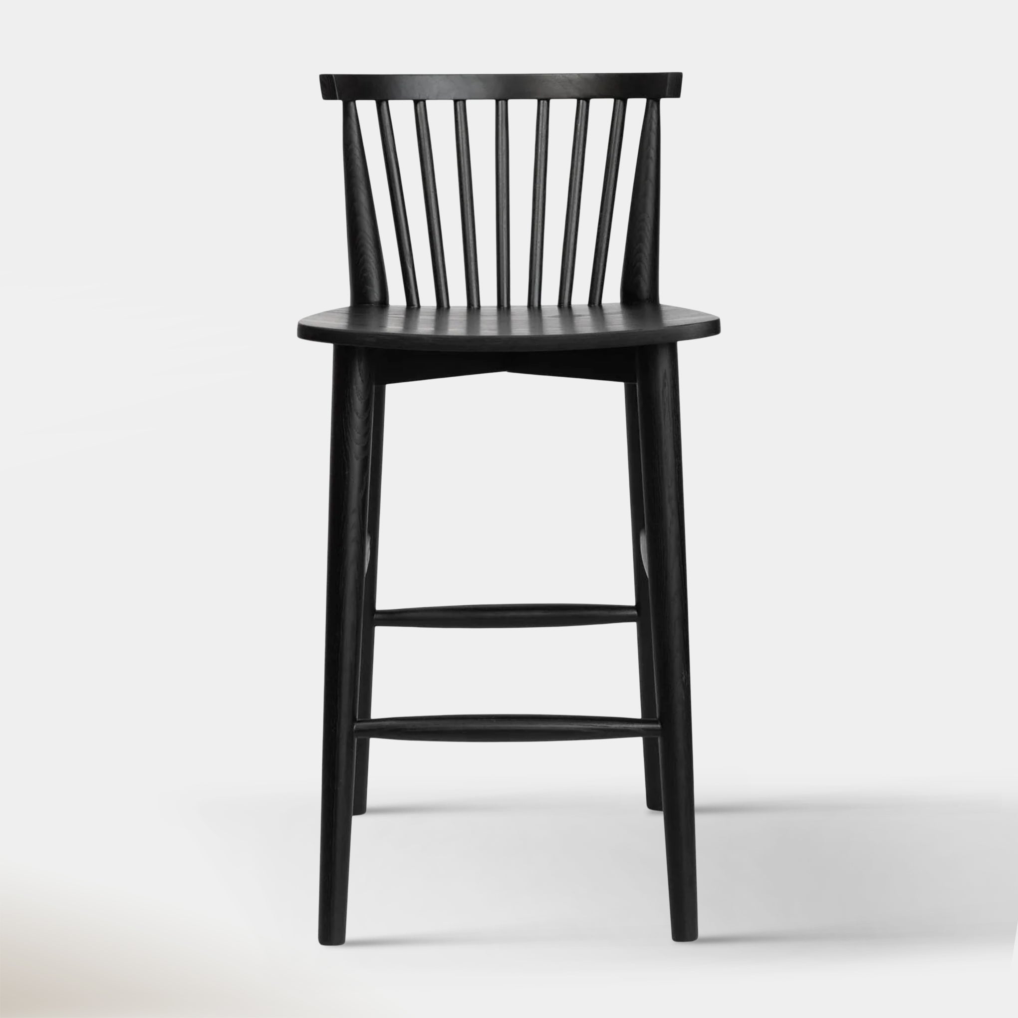 Kyler Counter Stool - Black | Hoft Home