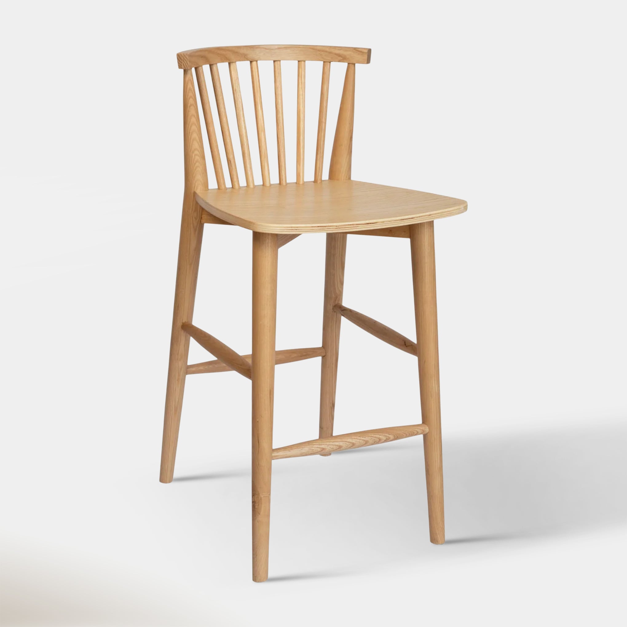 Kyler Counter Stool - Natural | Hoft Home