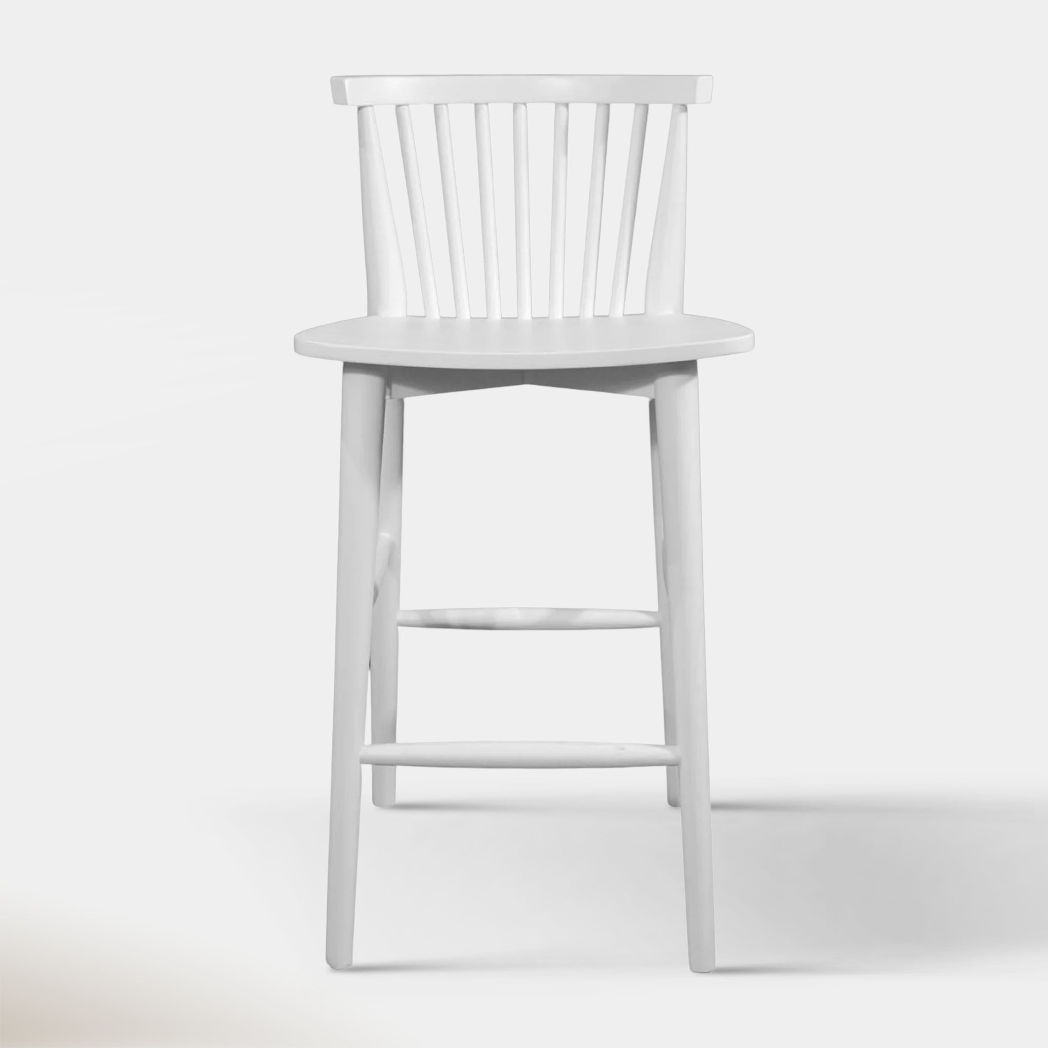 Kyler Counter Stool - White | Hoft Home