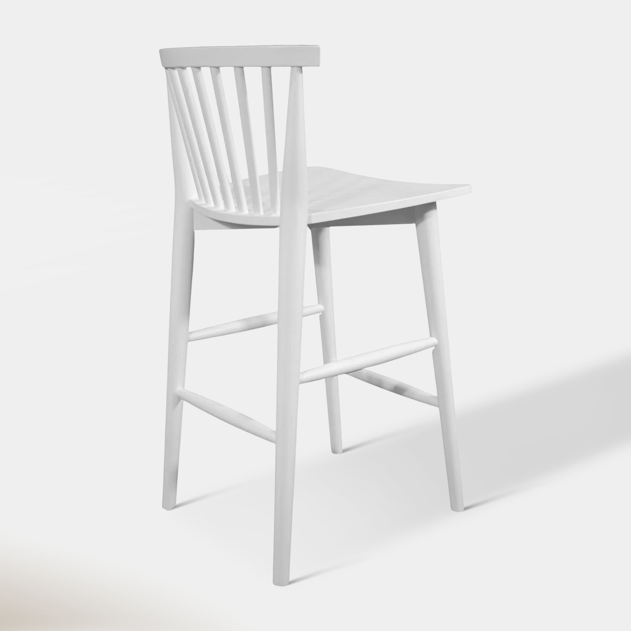 Kyler Counter Stool - White | Hoft Home