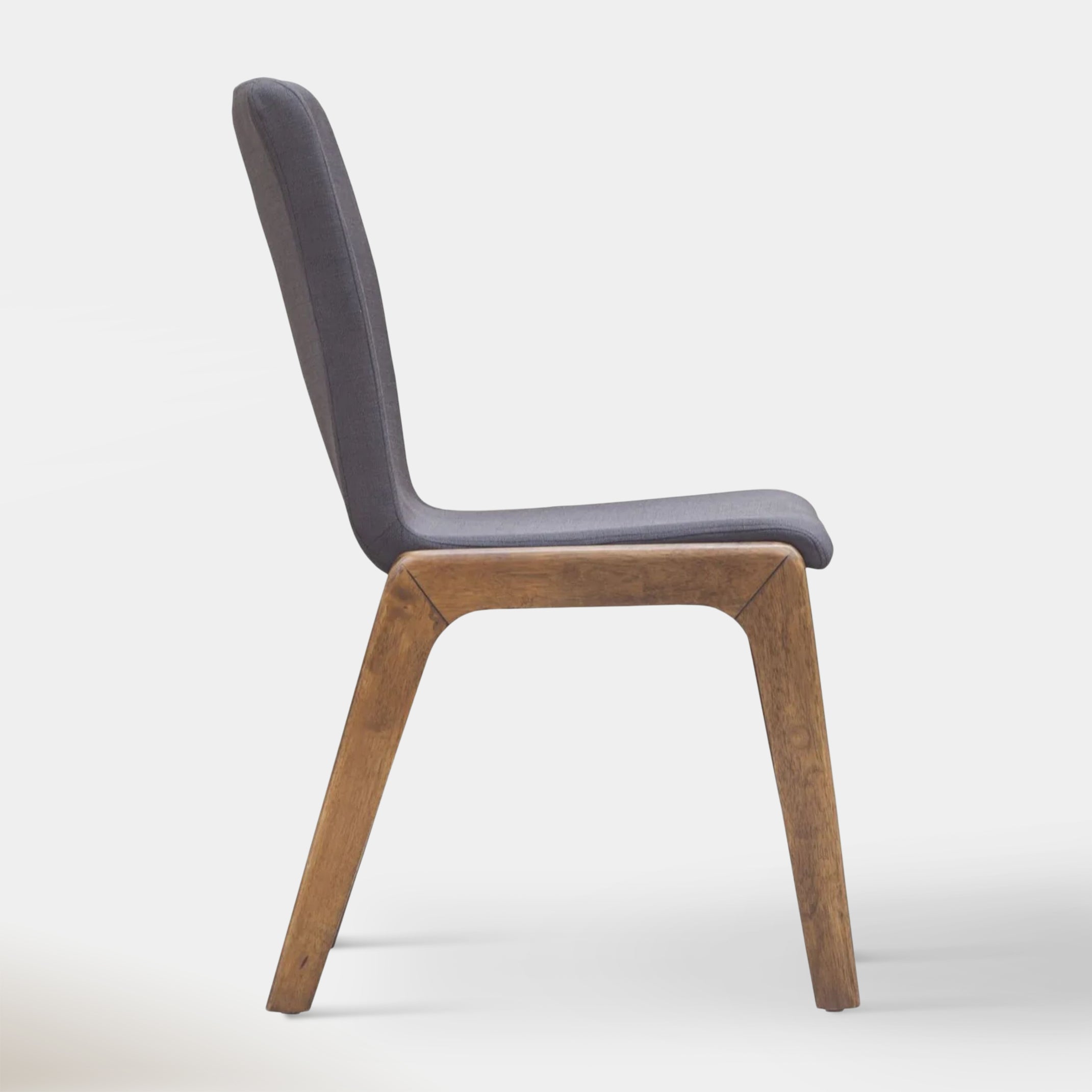 Mikael Dining Chair - Grey & Brown | Hoft Home