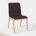 Mikael Dining Chair - Dark Grey & Natural | Hoft Home