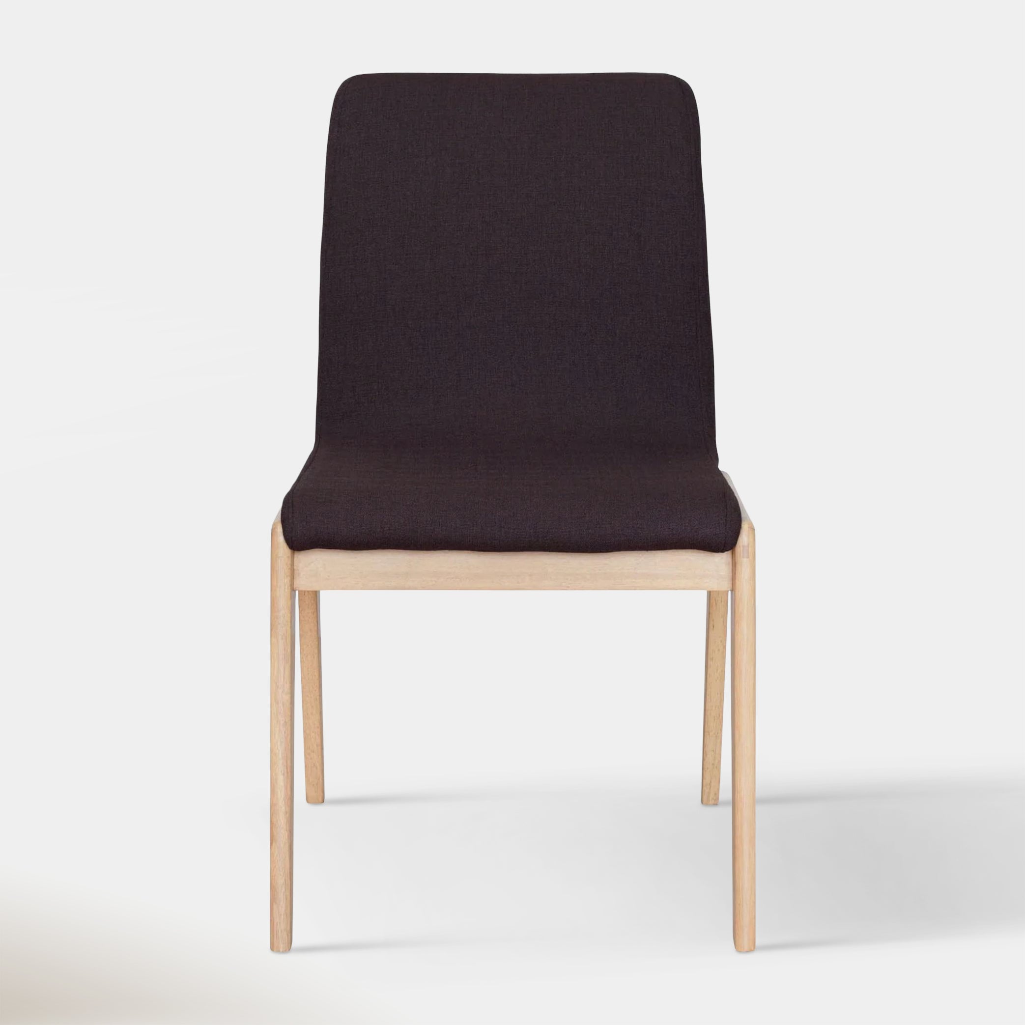 Mikael Dining Chair - Dark Grey & Natural | Hoft Home