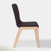 Mikael Dining Chair - Dark Grey & Natural | Hoft Home