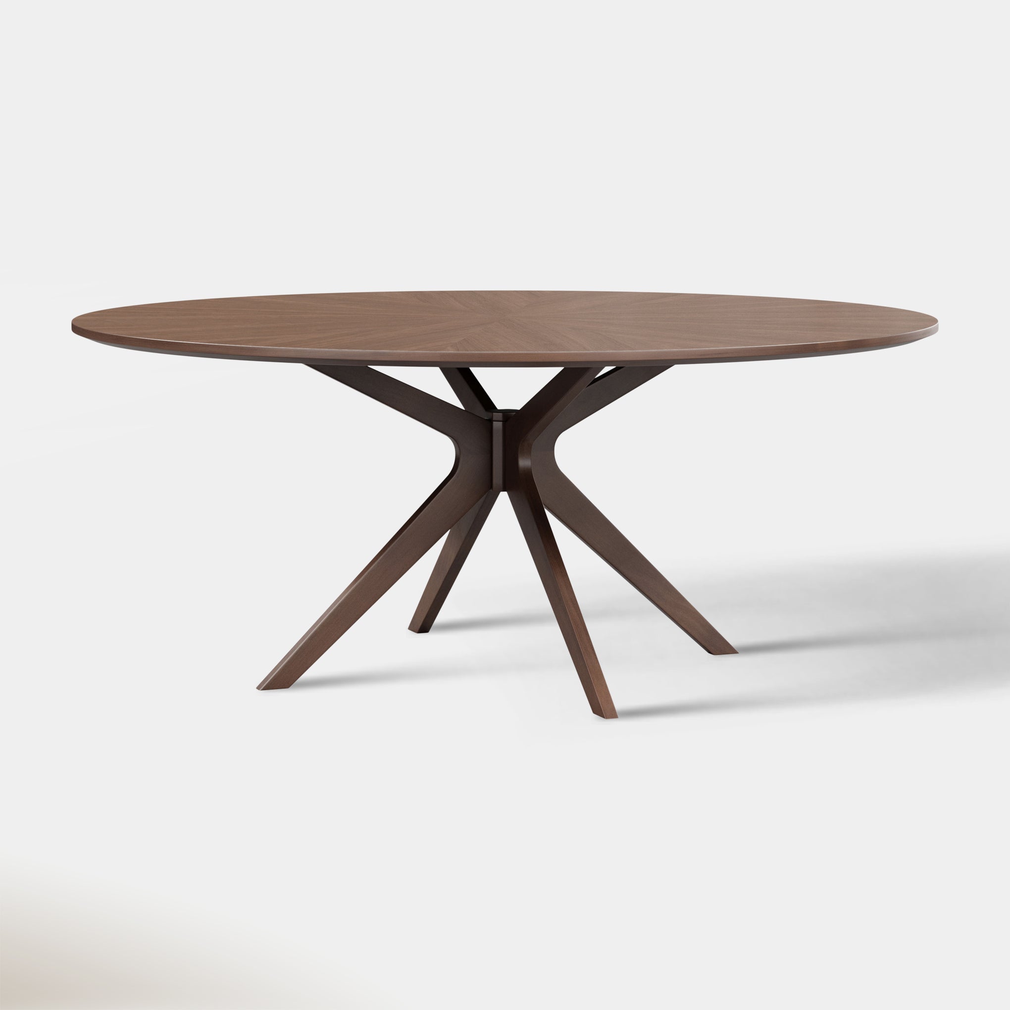 Lykke Oval Dining Table - Walnut