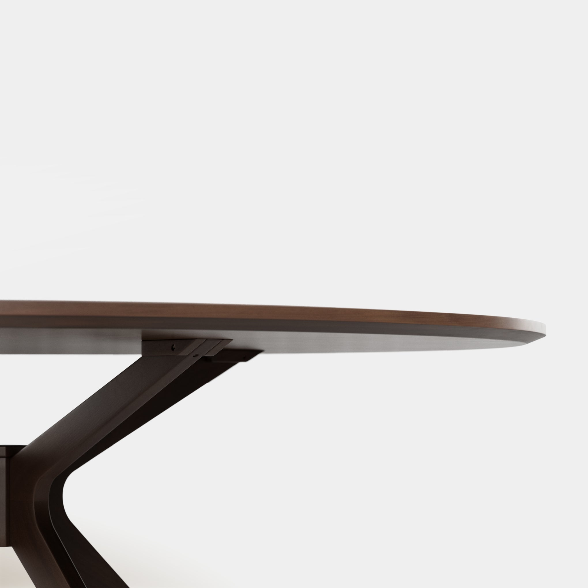 Lykke Oval Dining Table - Walnut