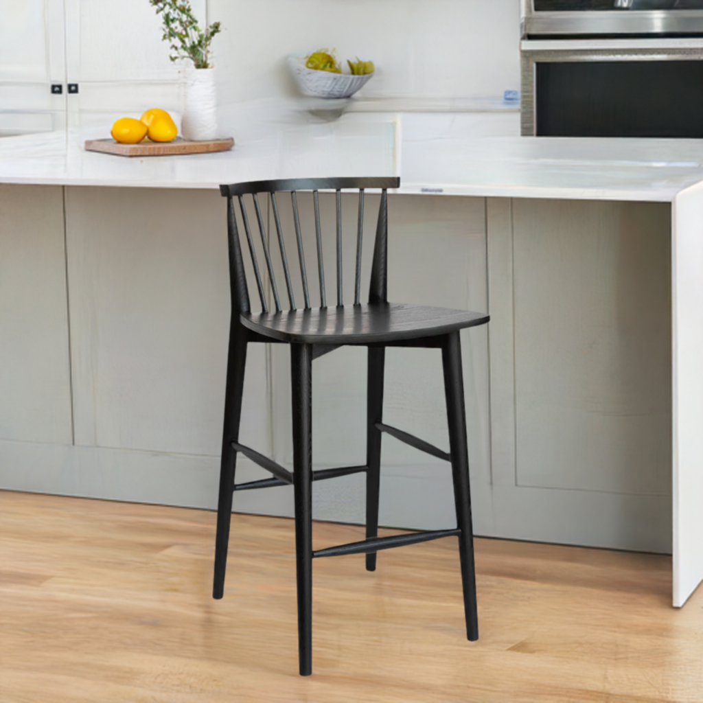 Kyler Counter Stool - Black