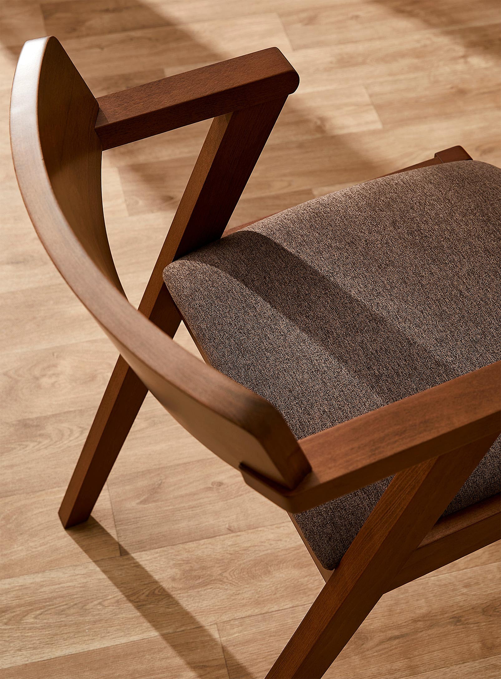 Zola Dining Chair - Walnut & Chesnut | Hoft Home