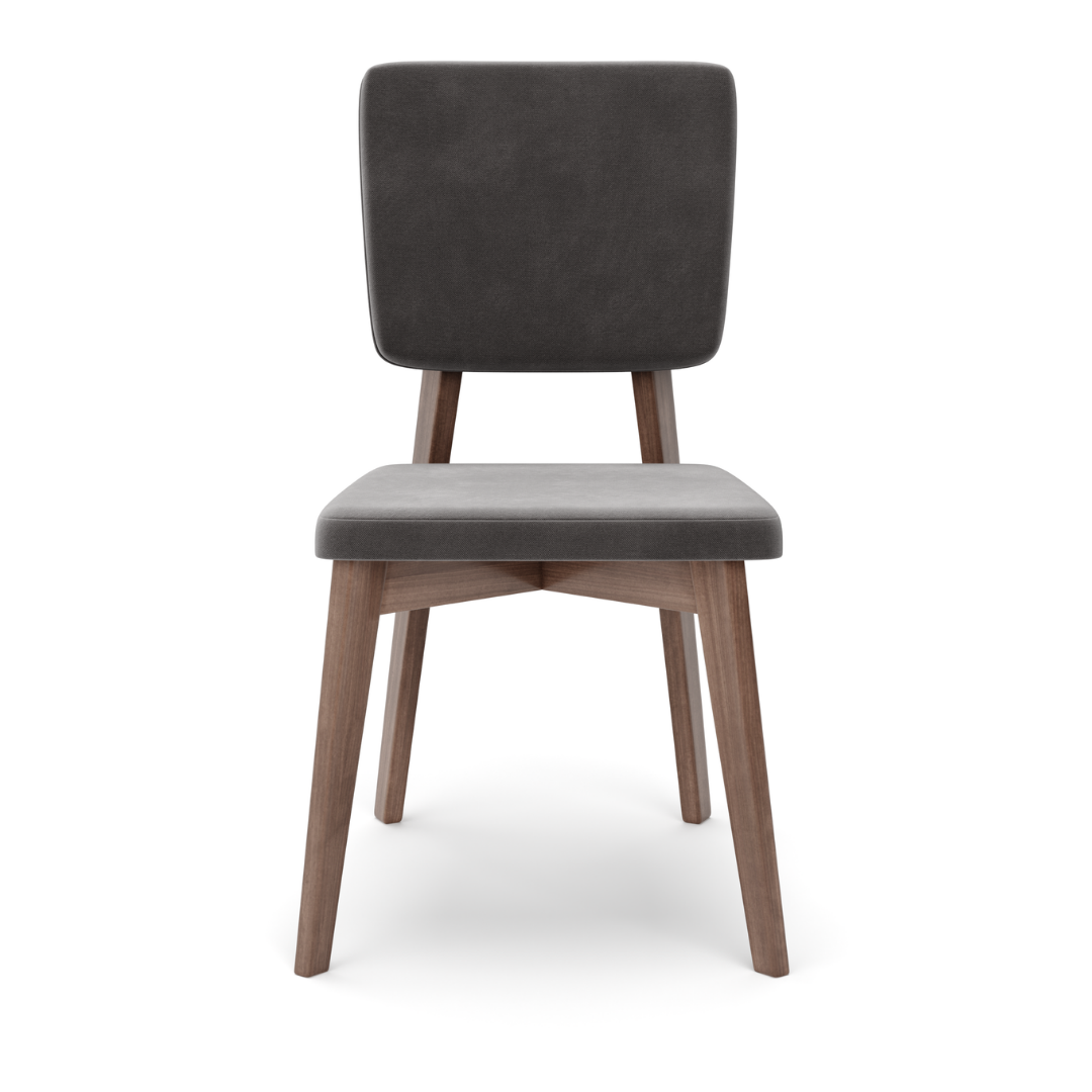 Jakob Dining Chair - Walnut & Iron - Ifortifi Canada