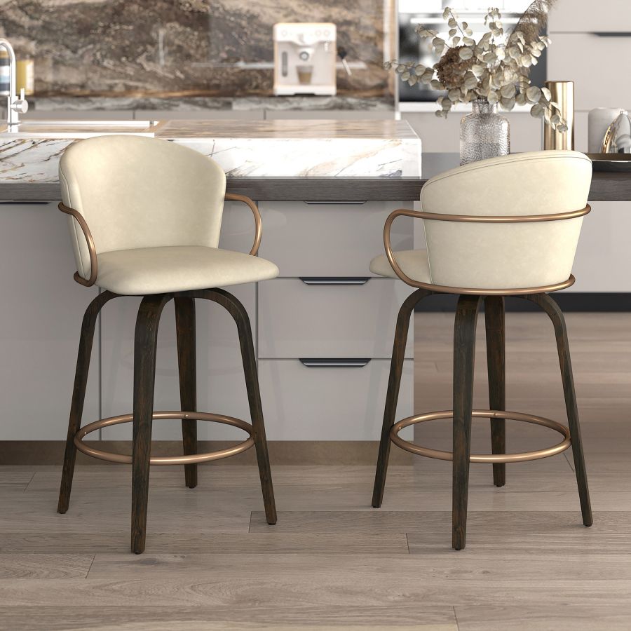 Rio Counter Stool - Vintage Ivory | Hoft Home