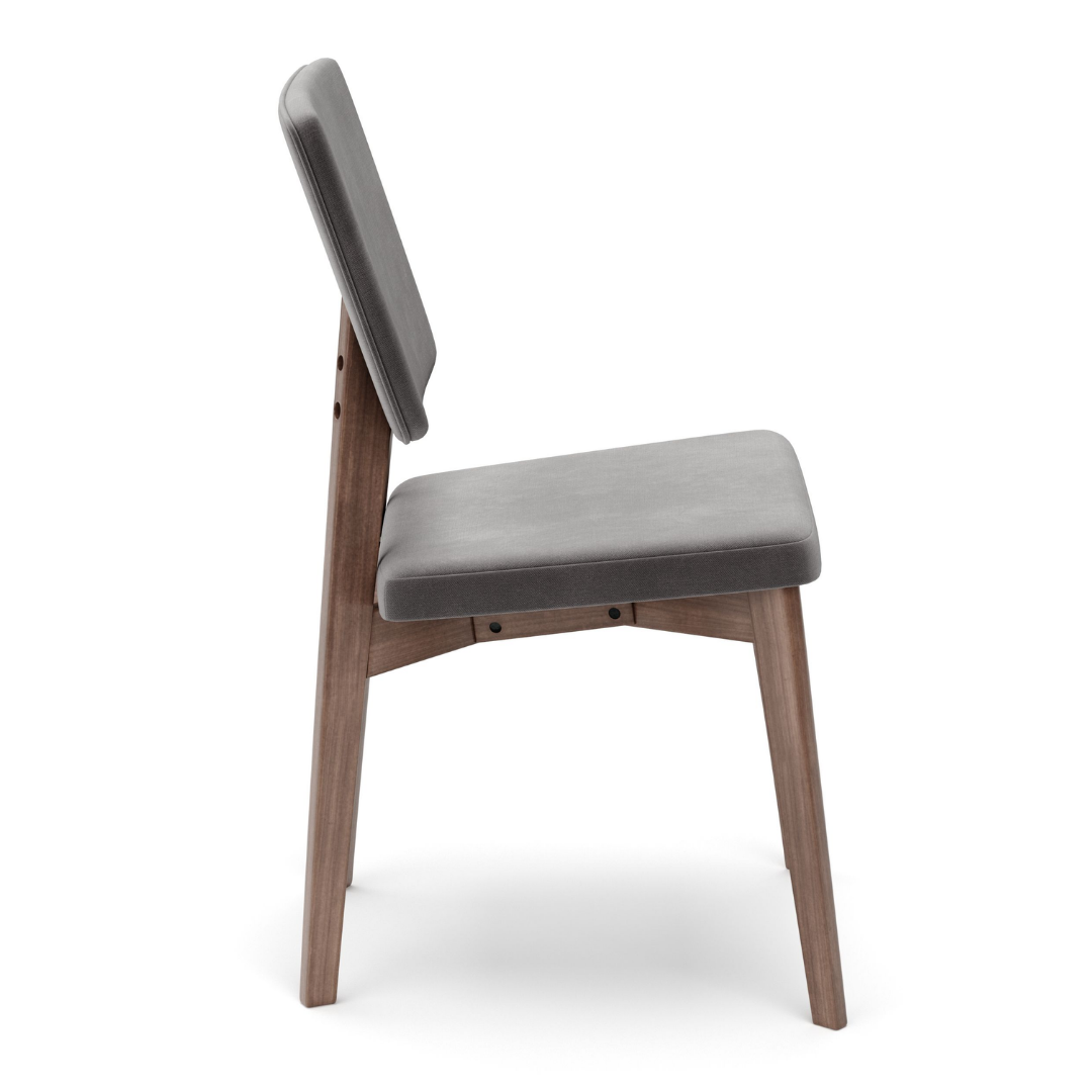 Jakob Dining Chair - Walnut & Iron - Ifortifi Canada