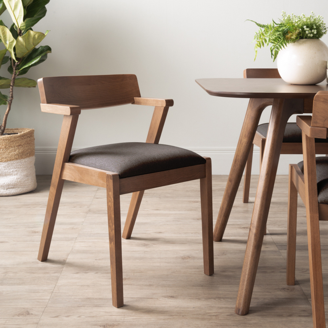 Zola Dining Chair - Chesnut & Cocoa - Ifortifi Canada