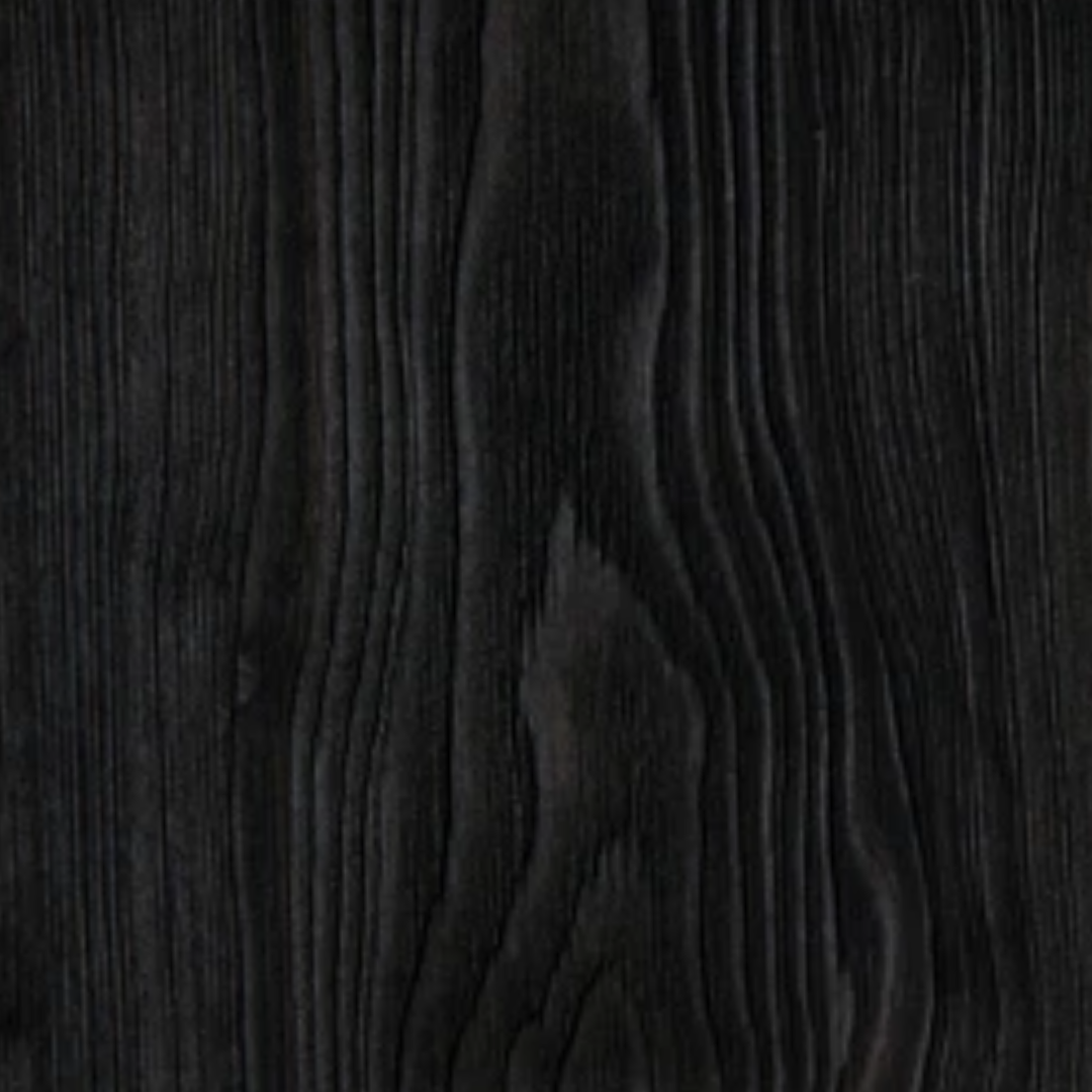 Black wood grain